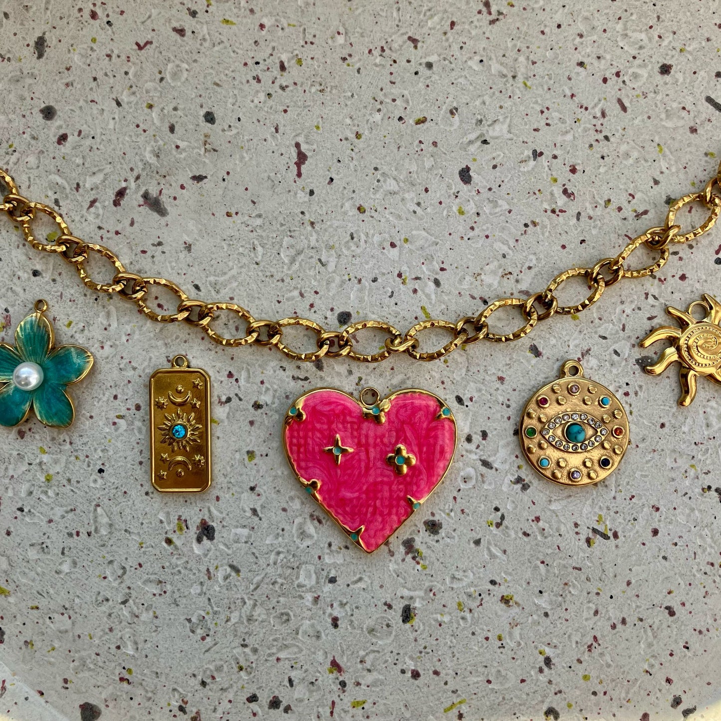 Heart Sees All - Bedelketting