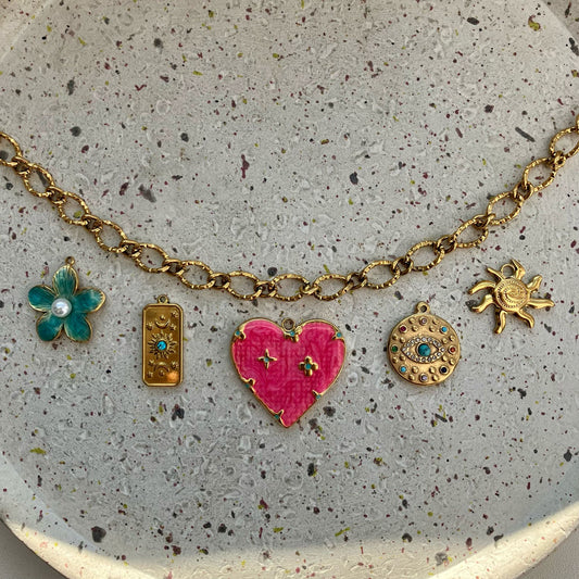 Heart Sees All - Bedelketting