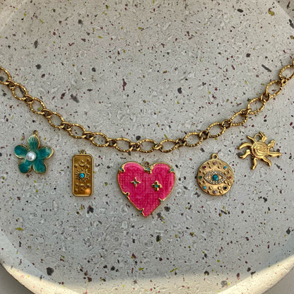 Heart Sees All - Bedelketting