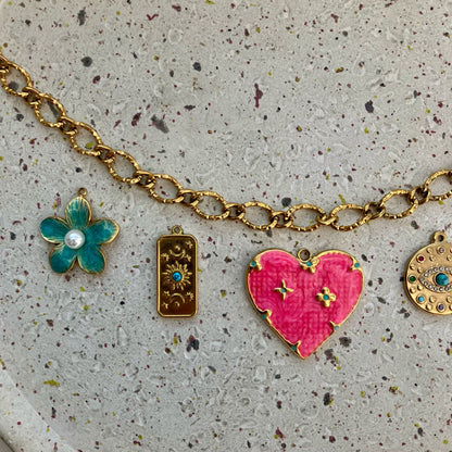 Heart Sees All - Bedelketting