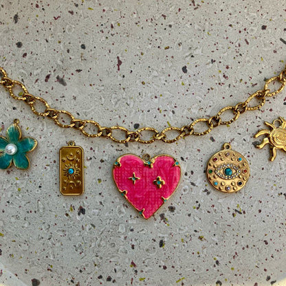 Heart Sees All - Bedelketting