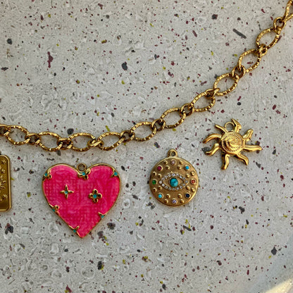 Heart Sees All - Bedelketting